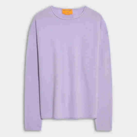 Oversized Crew Cashmere Sweater