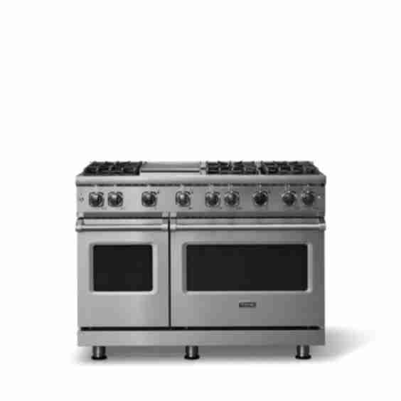 48"W. Sealed Burner Gas Range