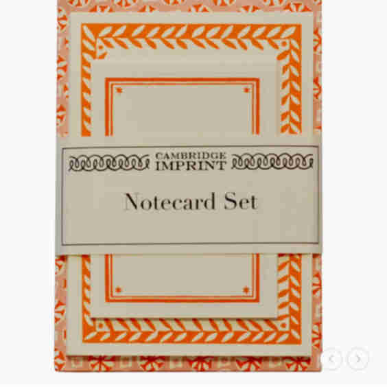 Patterned Notecard Set