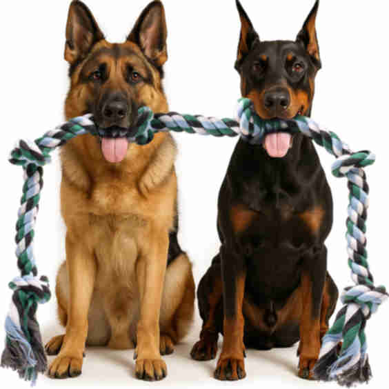 Knotted Rope Tug