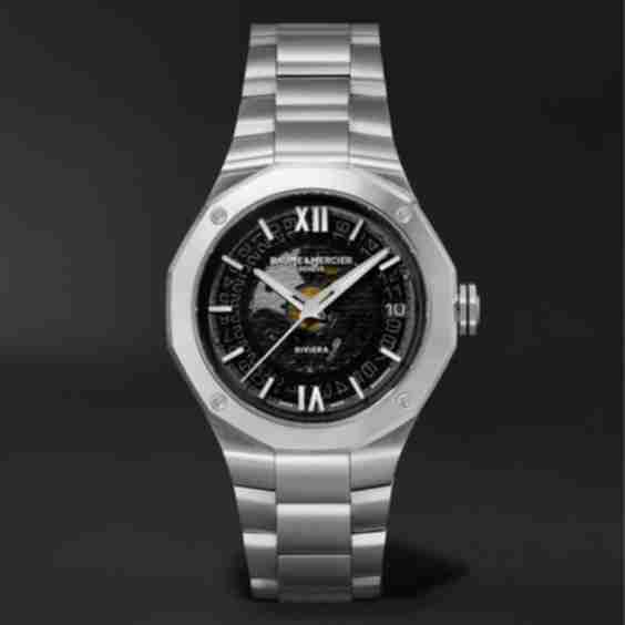 Riviera Automatic 39mm Stainless Steel Watch
