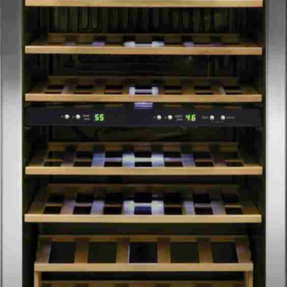 45-Bottle Two-Zone Wine Cooler