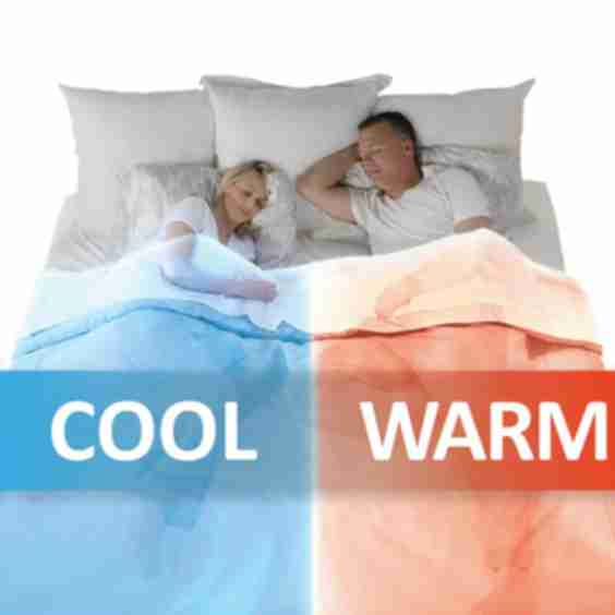 3 Dual Zone Climate Comfort Sleep System For Couples
