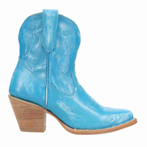 Leather Pixie Western Boots