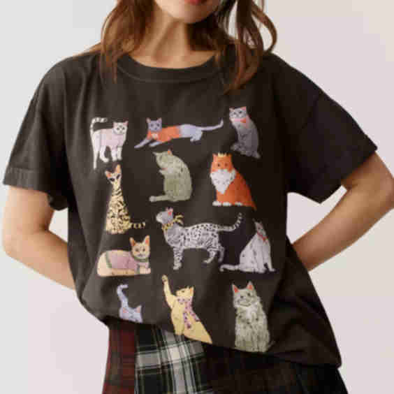 Cats Graphic Tee