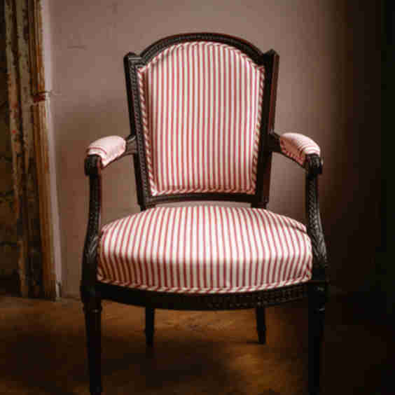 Pair Of Antique Carved Wooden Armchairs