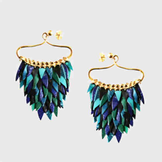 Fish Scales Earring