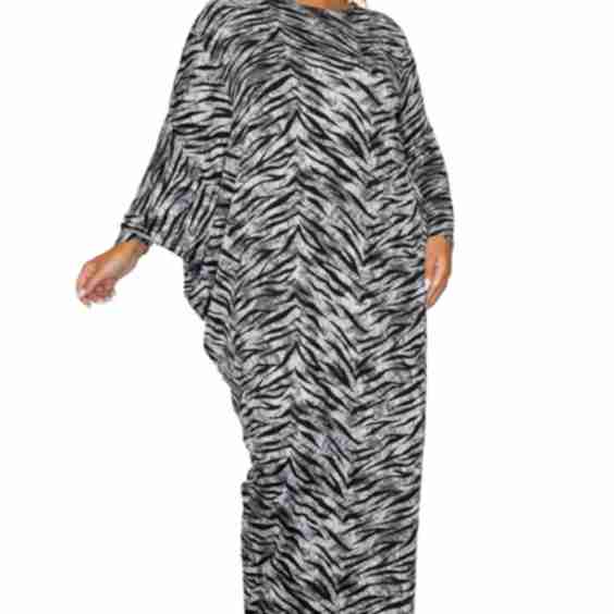 Mary J Asymmetrical Maxi Dress