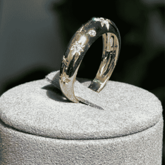 Celestial Stardust Band Ring