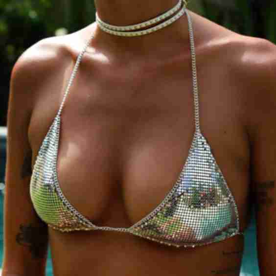 Miami Mesh Kini Top