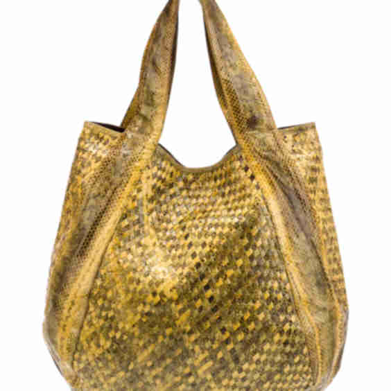 Leather Top Handle Bag