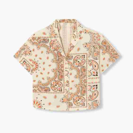 Bandana Patterned Shirt