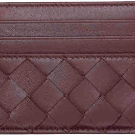 Intrecciato Credit Card Case