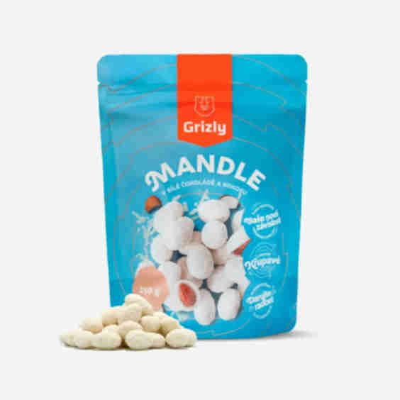 Almonds in White Chocolate with Coconut