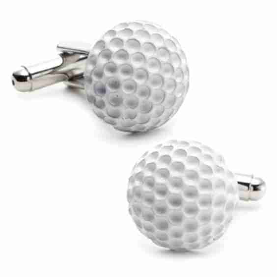 Golf Ball Cuff Links