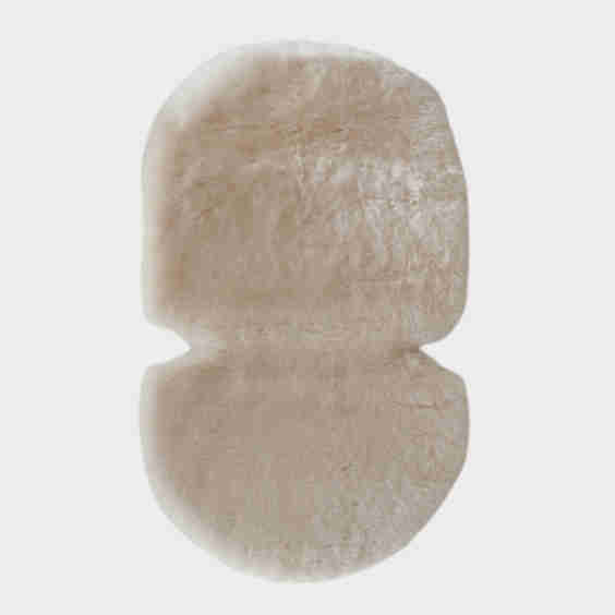 Sheepskin stroller