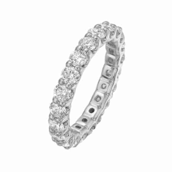 Etoile Diamond Infinity Ring