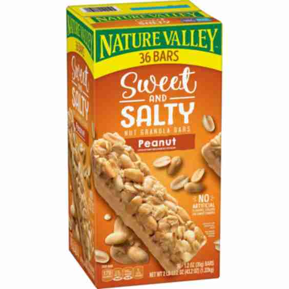Sweet & Salty Nut Peanut Granola Bars
