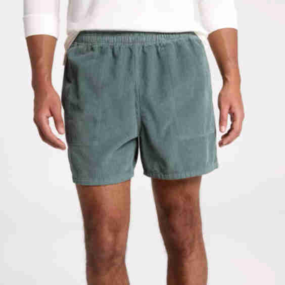 5" Pull On Corduroy Shorts