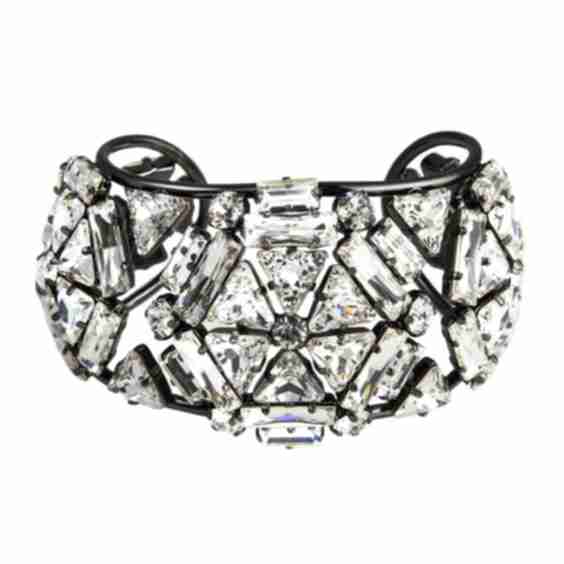 Cosmo Queen Crystal Cuff Bracelet