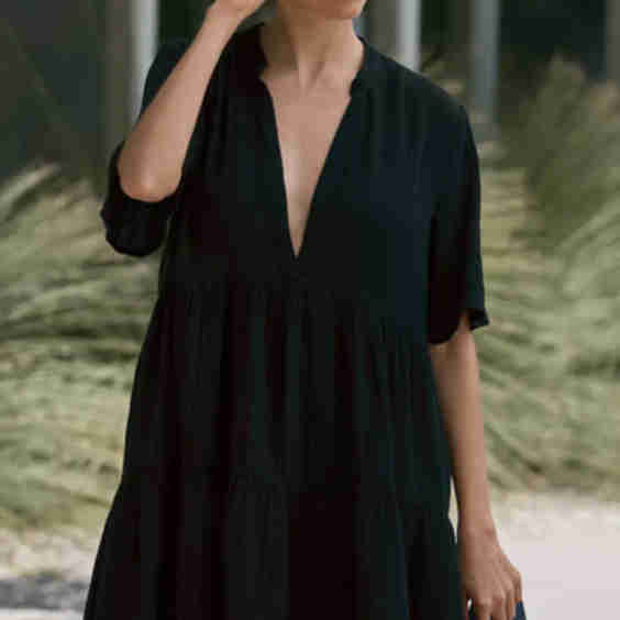 The Kallie Flowy Tunic Dress