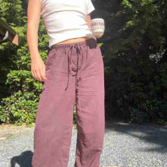 Mulberry Stripe Pants 