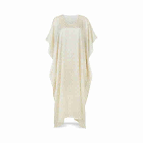Seashells Silk Kaftan