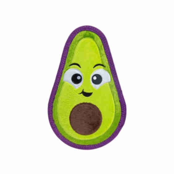 Tough Skinz Avocado Durable Dog Toy