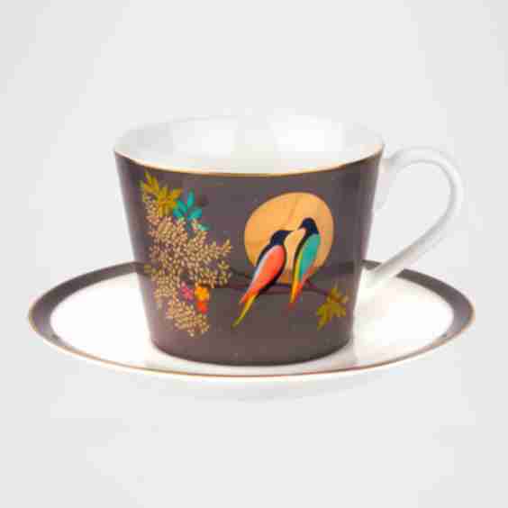 Sara Miller Teacup and Saucer