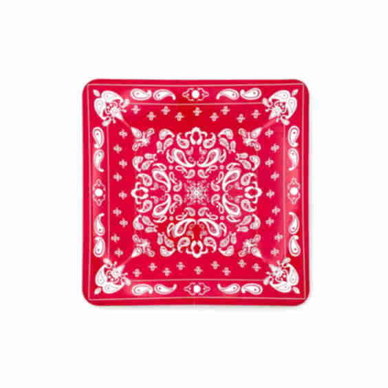 Bandana Dessert Plates