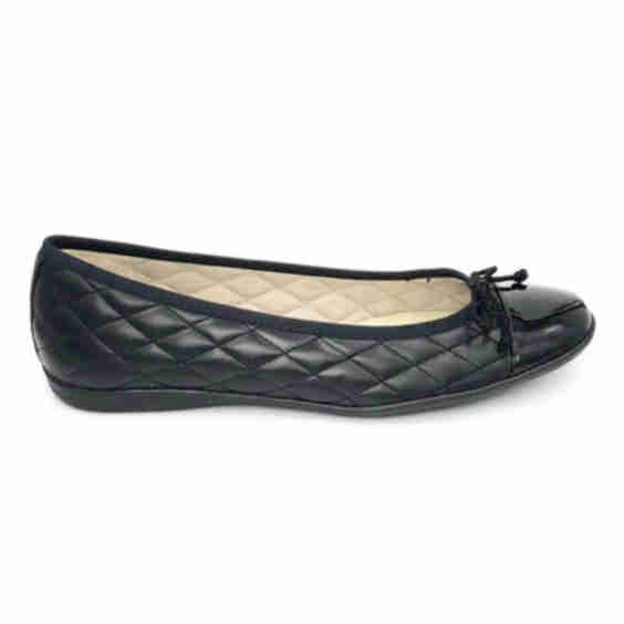 The Quilted Cap Toe Ballet