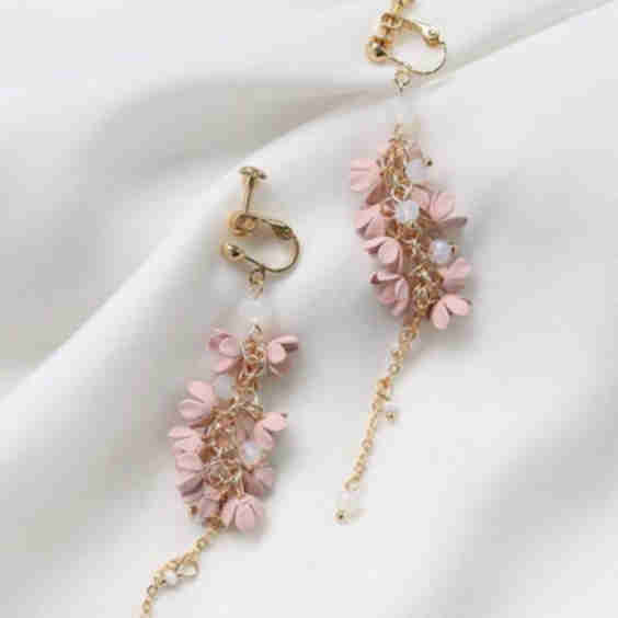 Cassia Fistula Drop Earrings