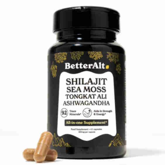 Shilajit Advance Capsules - Energy Supplement with Himalayan Shilajit & Sea Moss