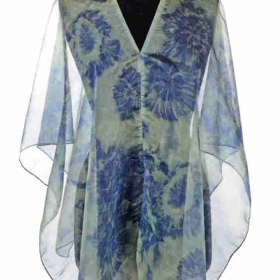 Coastal Garden Poncho 