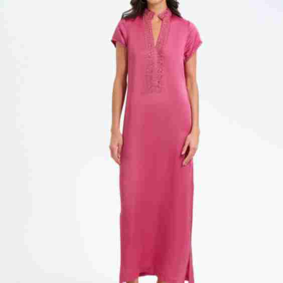 Meg 54" Cap Sleeve Caftan