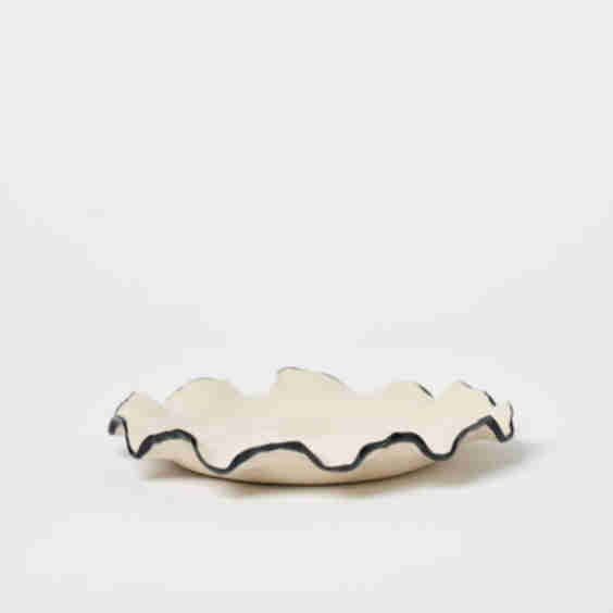 Ruffle Diner Plate