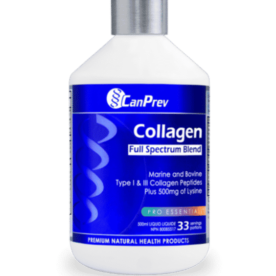 Collagen Full Spectrum Blend Liquid, Green Apple, 500ml
