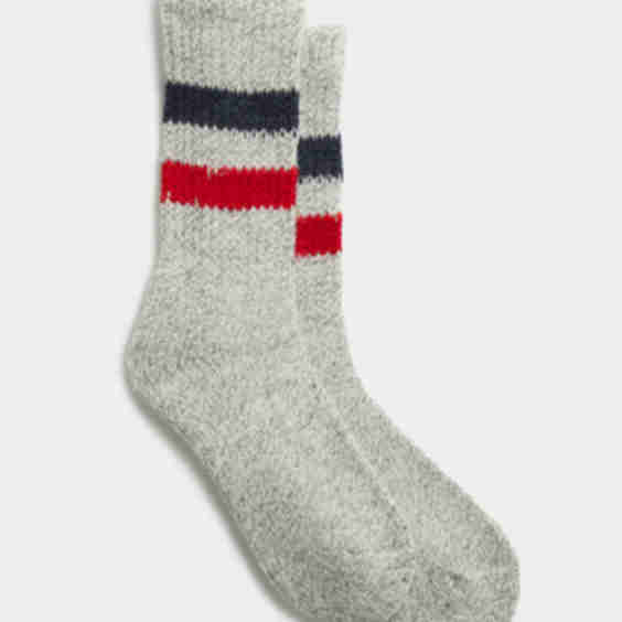 Retro Winter Outdoor Sock
