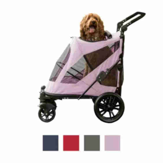 Excursion No-Zip Dog & Cat Stroller, Mountain Lilac