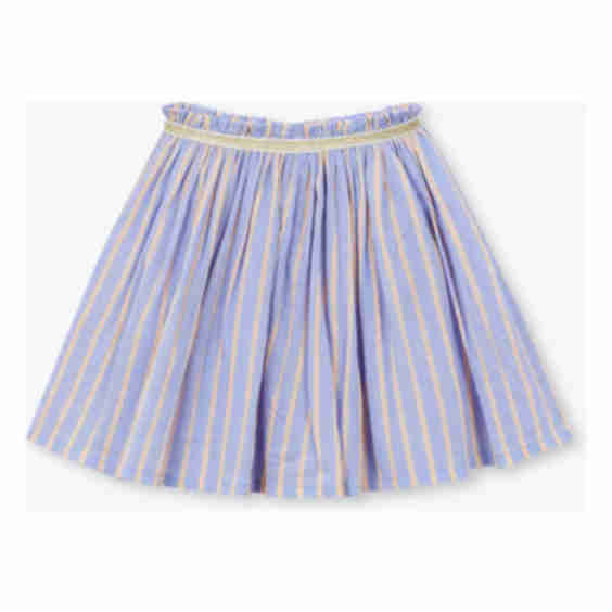  Organic Cotton Striped Skirt