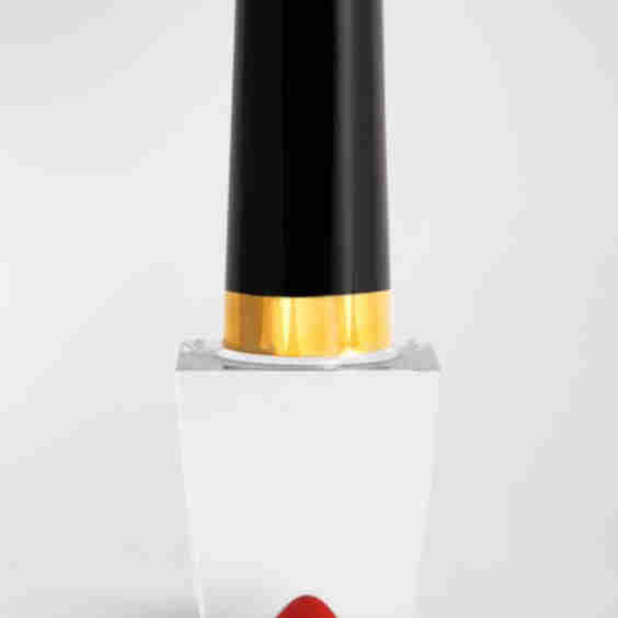 "Make Up Nailpolish Red" Sculpture by Asa Jungnelius