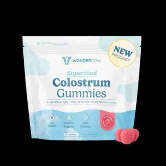Strawberry Colostrum Gummies