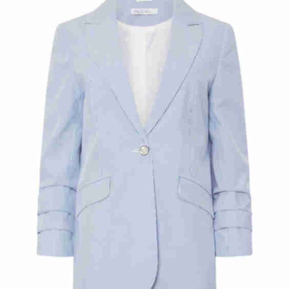 Seersucker Blazer