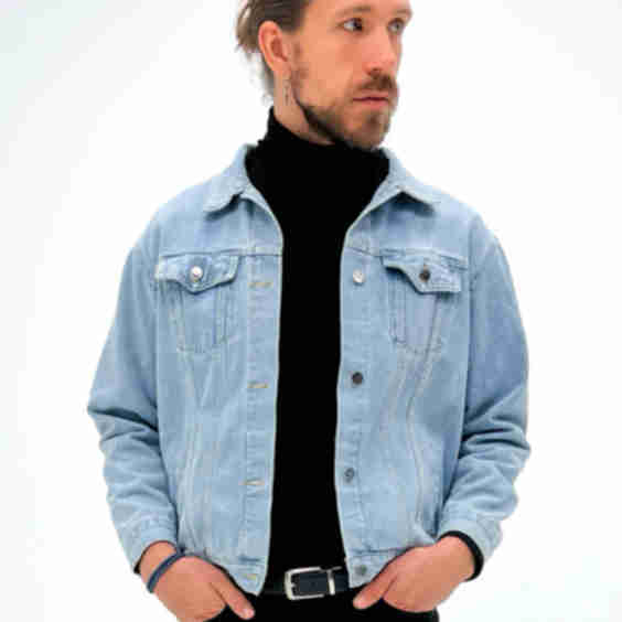 Braille Denim Jacket