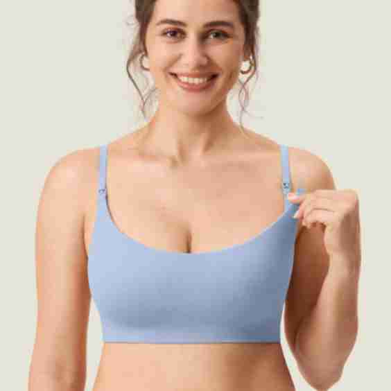 Ribbed Scoop Nursing Bralette