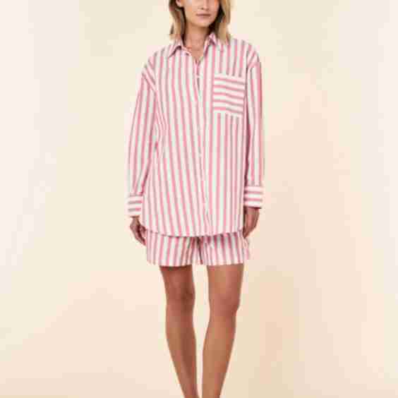 Cotton Shirting Boxer PJ Set