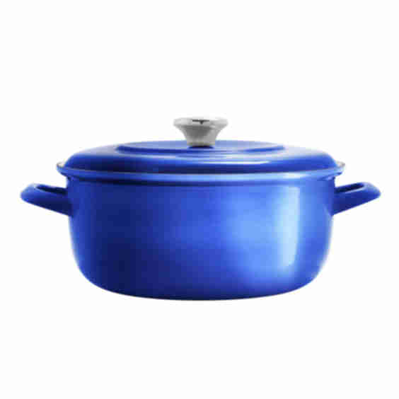 Enameled Dutch Ovens with Lids