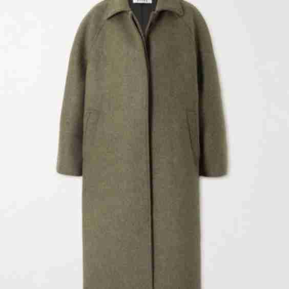 Leandra Alpaca-Blend Coat