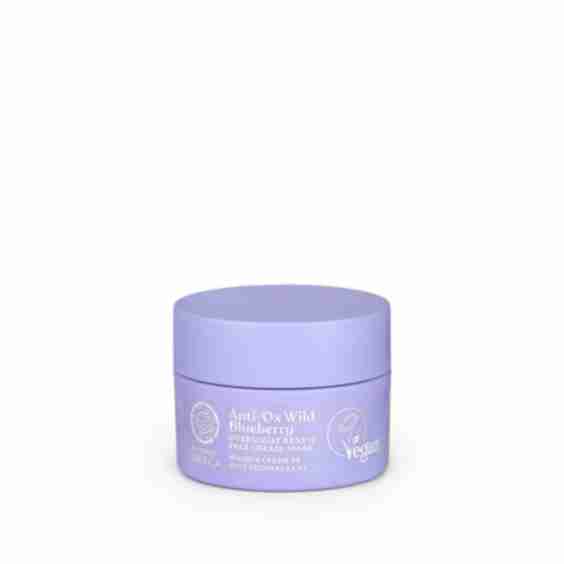 Anti-OX Wild Blueberry. Overnight Renewing Face Cream-Mask