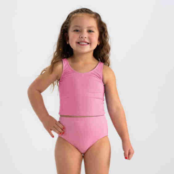 V Neck Tankini Top (Girls)